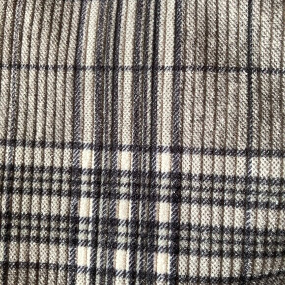 Sz 36 brown and white plaid corduroy pants - Picture 2 of 2